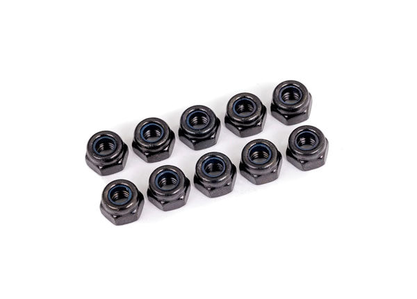 Traxxas Nuts 4Mm Nylon Locking Black 1748