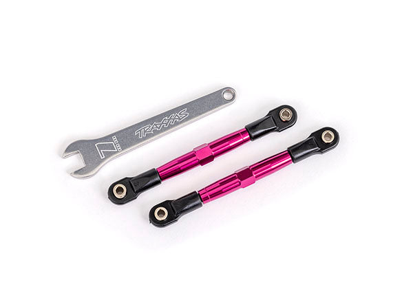 Front Toe Links Tubes Anodized 7075-T6 Aluminum (2) Assembled W/  Wrench 2445(Colors)