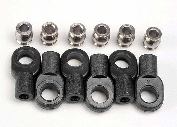 Traxxas 2742X Rod ends short (6) hollow balls (6) - Excel RC