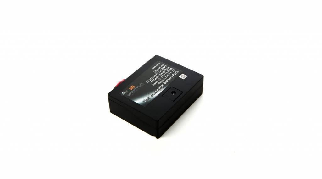 SPEKTRUM RADIO BATTERY 2000mAh TX LI-ION w/AC AdptDX:6G2-3/7G2/8G2/e SPMA9603 - Excel RC