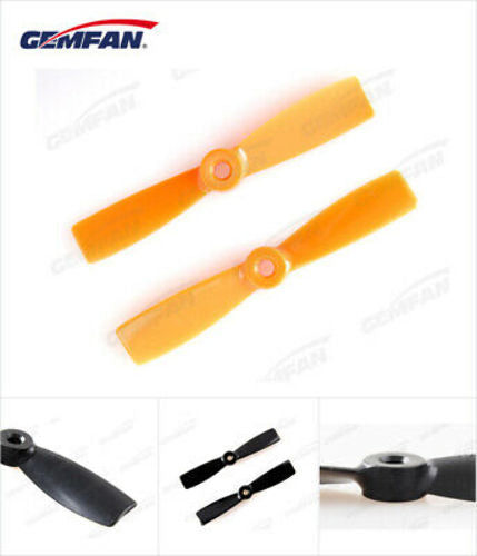 Gemfan ABS 2-Blade Propellers Non Bullnose Orange 4045