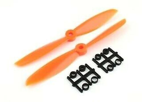 Gemfan GFN 2 Blade Propellers Bullnose Orange 6045