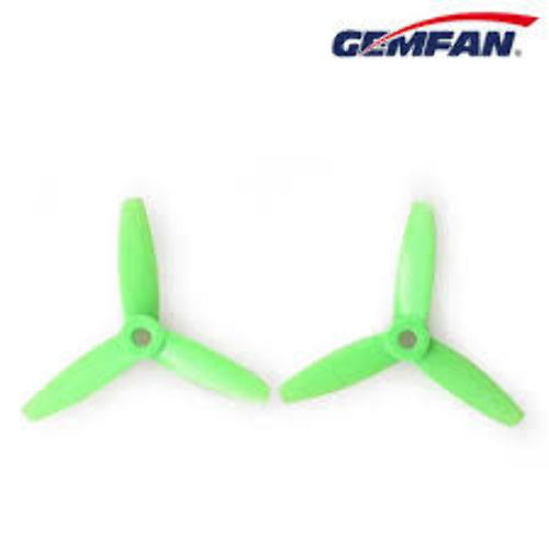 Gemfan PC 3 Blade Propellers Non Bullnose Green 4045