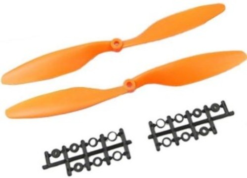 Gemfan 2-BLADES ABS For DJI and MultiRotors 1CW 1CCW Orange 8045