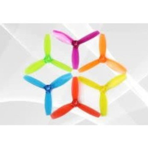 DYS XT2030 3 BLADE PROPELLERS 2030 T2030 4CW 4CCW Orange