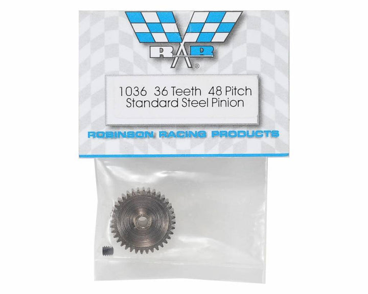 Robinson Racing Nickel-Plated 48 Pitch Pinion Gear 36T