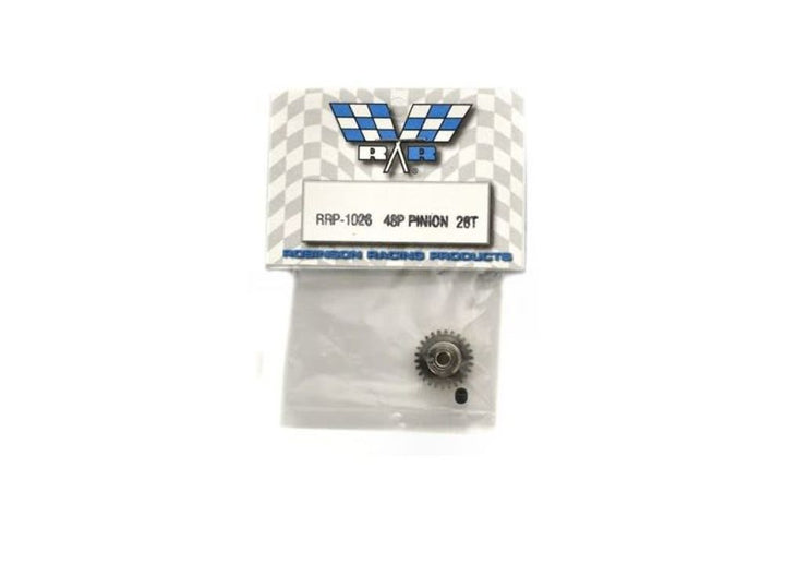 Robinson Racing Nickel-Plated 48 Pitch Pinion Gear 26T