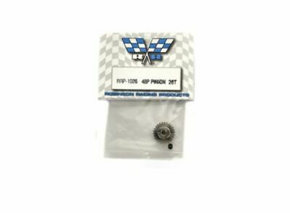 Robinson Racing Nickel-Plated 48 Pitch Pinion Gear 26T