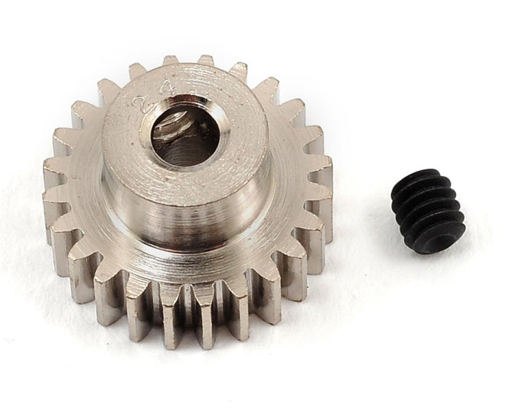 Robinson Racing Nickel-Plated 48 Pitch Pinion Gear 24T