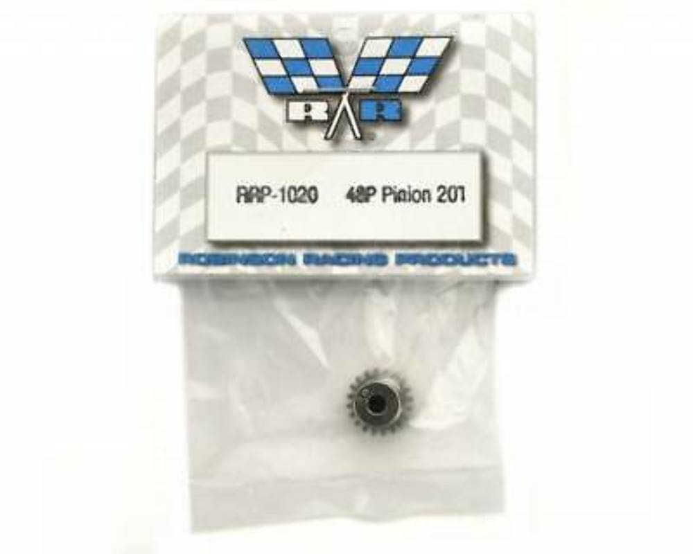 Robinson Racing Nickel-Plated 48 Pitch Pinion Gear 20T