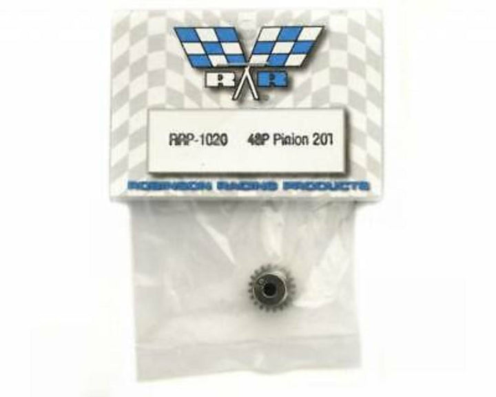 Robinson Racing Nickel-Plated 48 Pitch Pinion Gear 20T