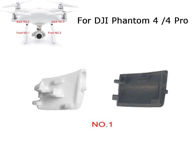 Phantom 4 Obsidian Landing Gear Antenna Cover #1 (1 Piece)