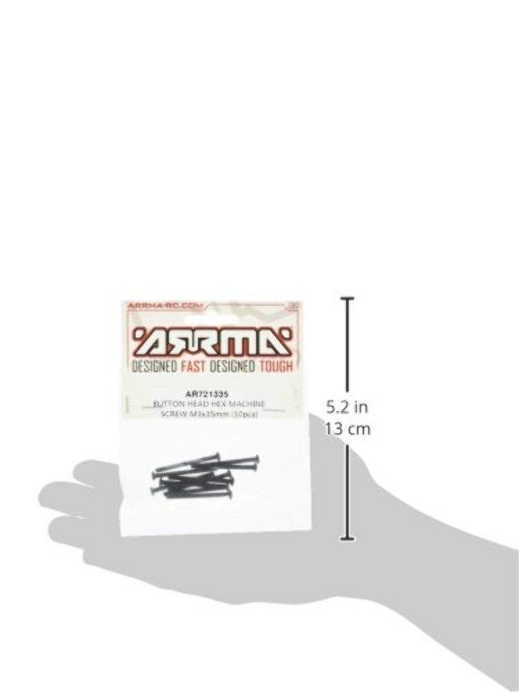 ARRMA AR721335 Button Head Screw 3x35mm (10) - Excel RC