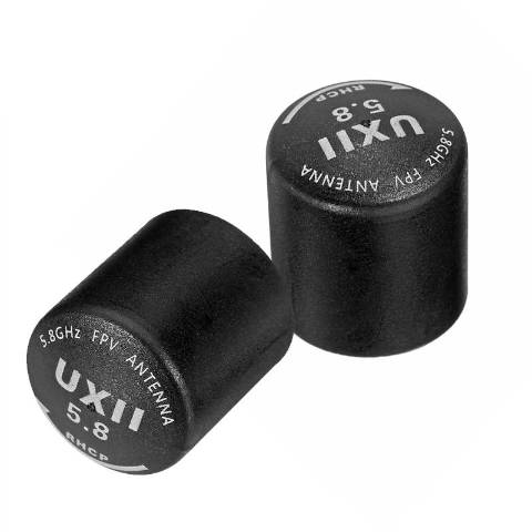 Realacc 2 PCS Super mini UXII Stubby LHCP/RHCP Antenna Case