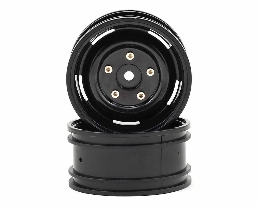 ECX 1.9 WHEEL (2) BLACK 1.9 BARRAGE ECX41004