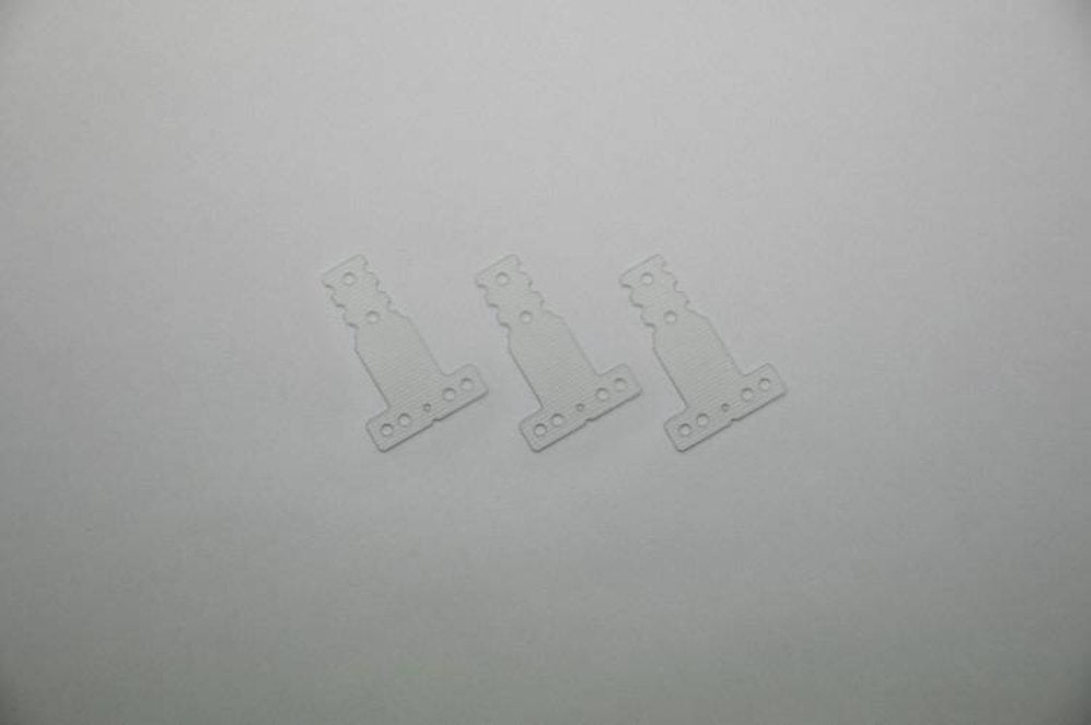 Kyosho Mini-Z (MZW410H) MR03 FRP Rear Suspension Plate (Hard/HM/RM/3 PCS)