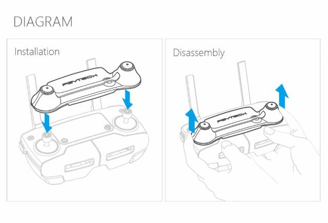 PGYTECH Control Stick Protector for MAVIC 2