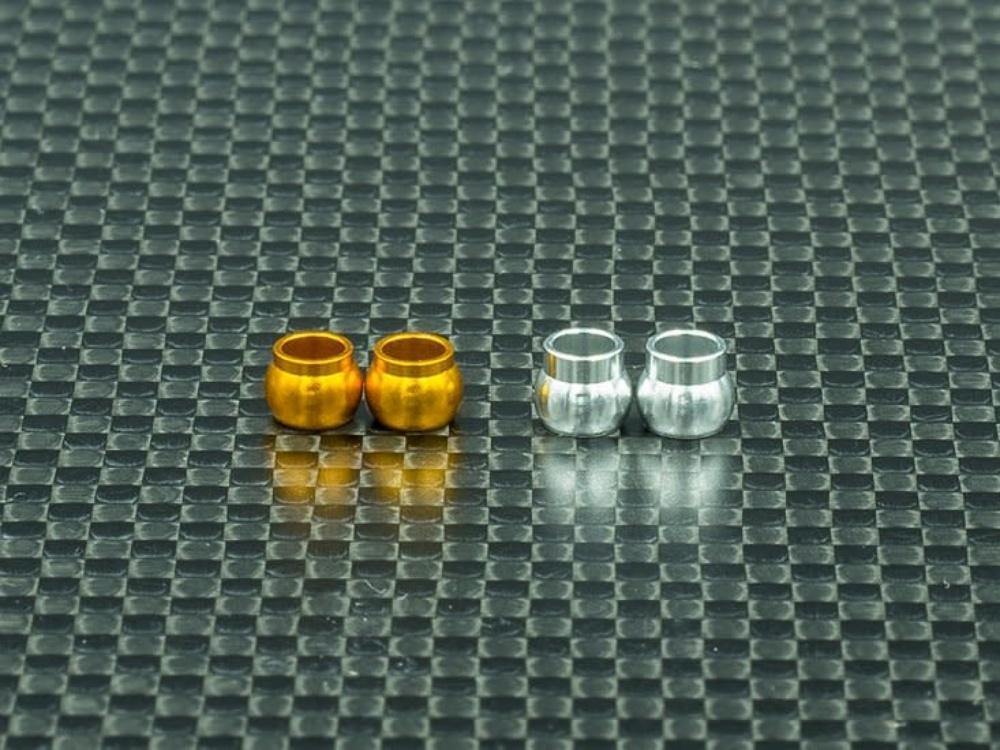 GL Racing AWD alloy knuckle saver ball set (MA-020) (GA004S) - Excel RC