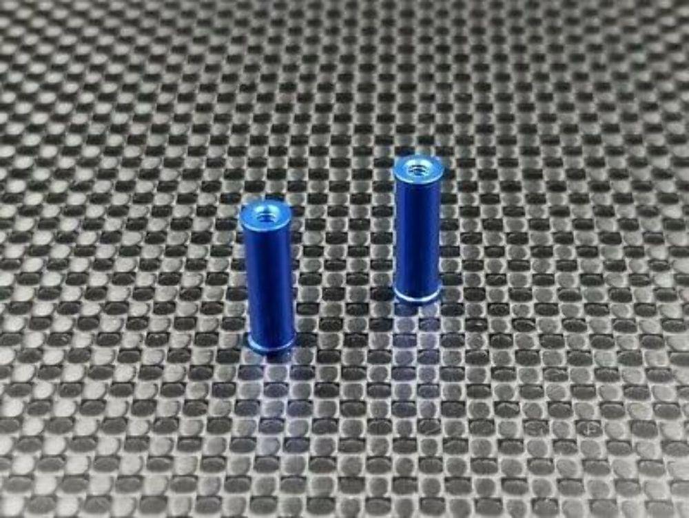 GL Racing Aluminum Cross Brace Posts (GLR-S014) - Excel RC