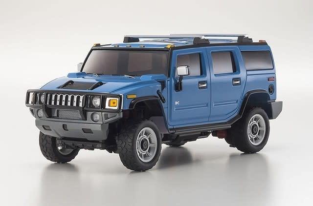 Kyosho Mini-Z Overland (MVP10BL-B) MV-01S Hummer H2 Blue ASC Autoscale Body Set - Excel RC