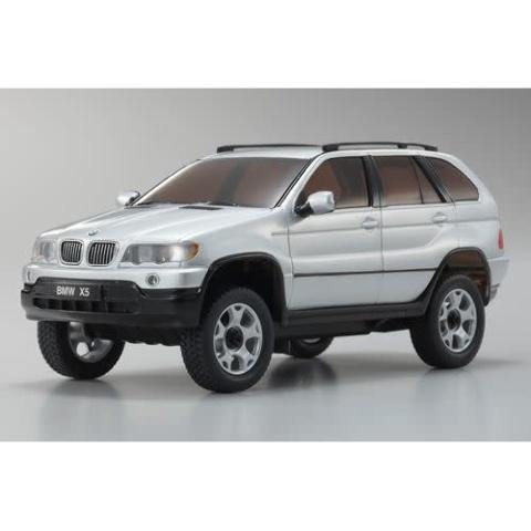 Kyosho Mini-Z Overland (MVG3S-B) BMW X5 Silver ASC Autoscale Body Set - Excel RC
