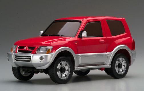 Kyosho Mini-Z Overland (MVG5R-B) Mitsubishi Pajero Red ASC Autoscale Body Set - Excel RC