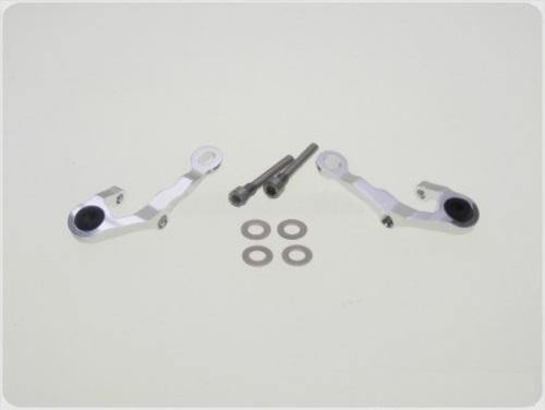 PN Racing (MR3034S) Mini-Z MR03 Alum Caster Upper Arm 1 Camber (Silver) - Excel RC