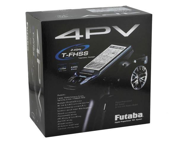 Futaba 4PV 4-Channel 2.4GHz S-FHSS/T-FHSS Radio System w/R304SB Receiver - Excel RC