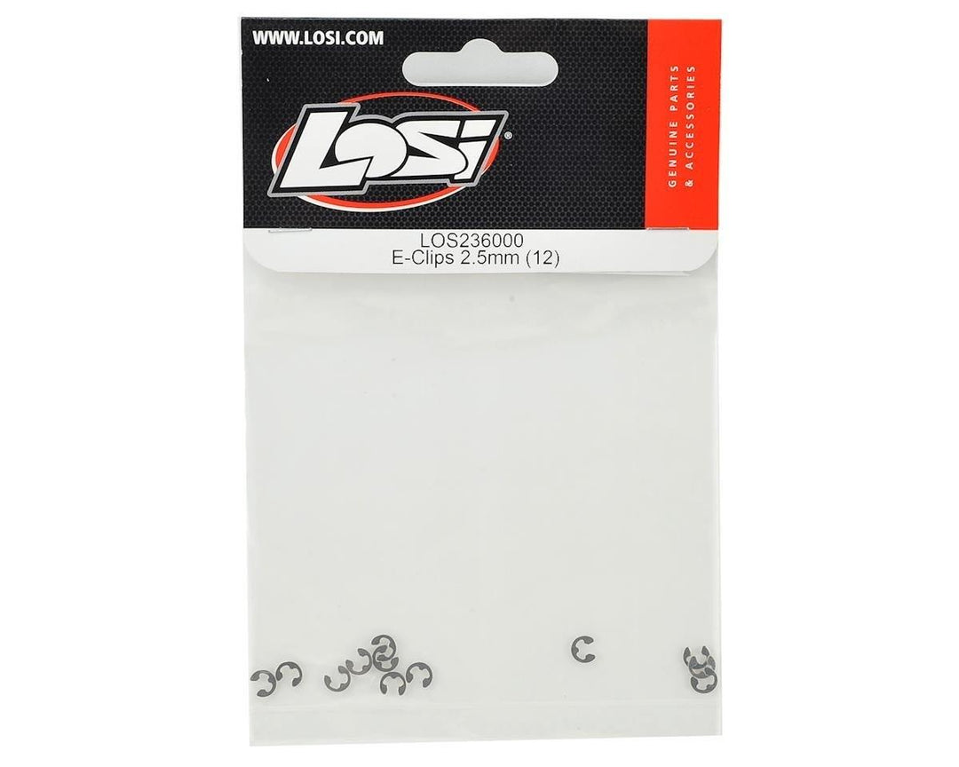 Losi E-Clips 2.5mm (12) - Excel RC