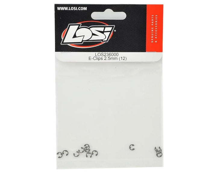 Losi E-Clips 2.5mm (12) - Excel RC
