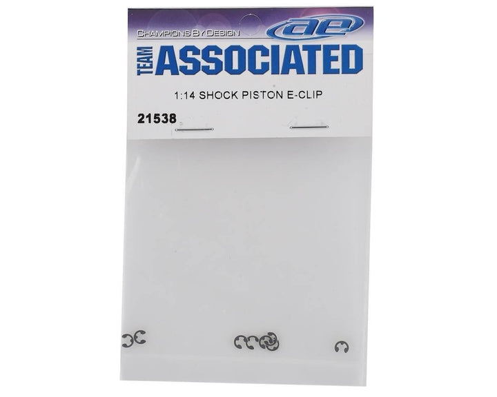 Team Associated Shock Piston E-clips:14B,14T - Excel RC