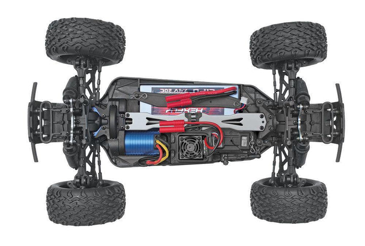 Recat Racing Blackout XTE PRO Brushless 1/10 Scale Electric Monster Truck Blue - Excel RC