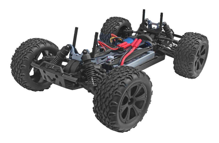 Recat Racing Blackout XTE PRO Brushless 1/10 Scale Electric Monster Truck Blue - Excel RC