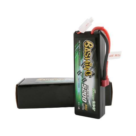 Gens ace Bashing 5200mAh 7.4V 2S1P 35C Lipo Battery Hardcase 24# with Deans Plug - Excel RC