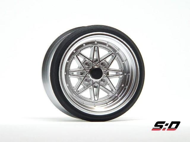 SCALE DYNAMICS V16D WORK EQUIP 03 OFFSET 9 ALUMINUM SILVER (10117) - Excel RC