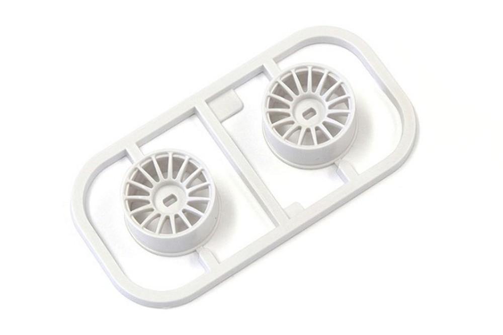 Kyosho MDH100W-W0 Multi Wheel W/Offset 0 (White/AWD/2pcs.) - Excel RC