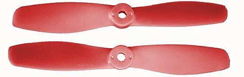 Gemfan Glass Filled Nylon 2 Blade Propellers Bullnose Red 5045 - Excel RC