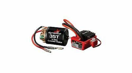 Dynamite? Brushed Crawler 35T Motor/ESC Combo - Excel RC