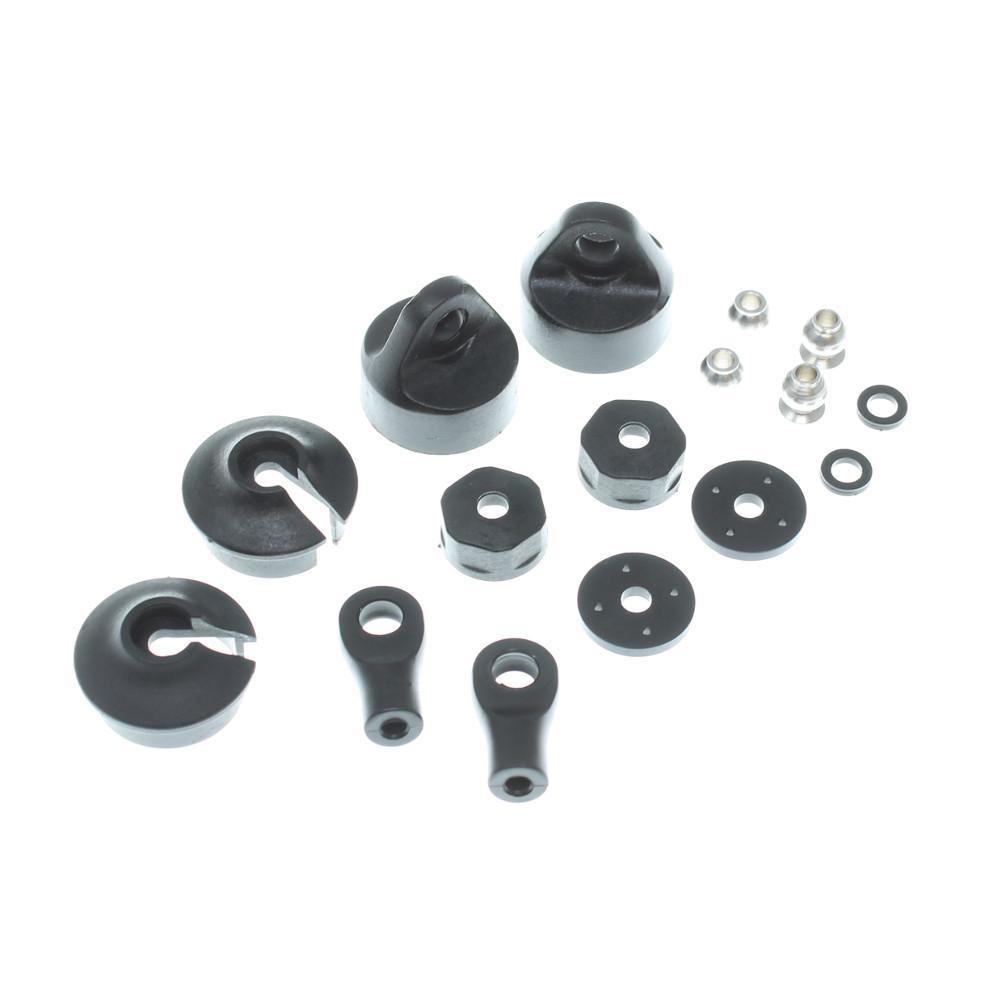 RedCat Racing RER12453 Plastic Shock Parts Set w/ Balls - Excel RC