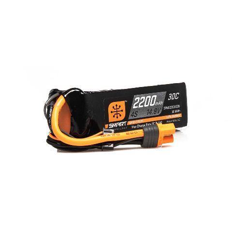 Spektrum 2200mAh 4S 14.8V Smart LiPo 30C; IC3 SPMX22004S30 - Excel RC