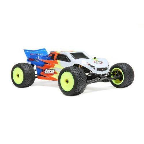 Losi Mini-T 2.0 RTR  Blue and White 1/18 Scale 2wd Stadium Truck - Excel RC