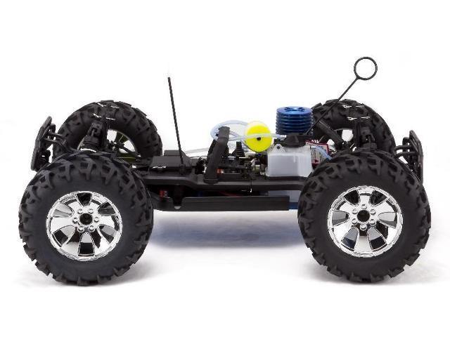 Redcat Earthquake 3.5 1/8 Scale Nitro RC Monster Truck Blue and Black - Excel RC
