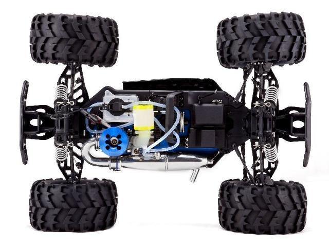 Redcat Earthquake 3.5 1/8 Scale Nitro RC Monster Truck Blue and Black - Excel RC
