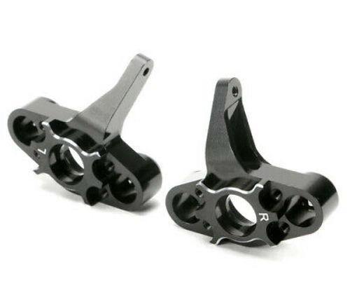 RedCat CNC Machined Steering Block (2) (Black) - Excel RC