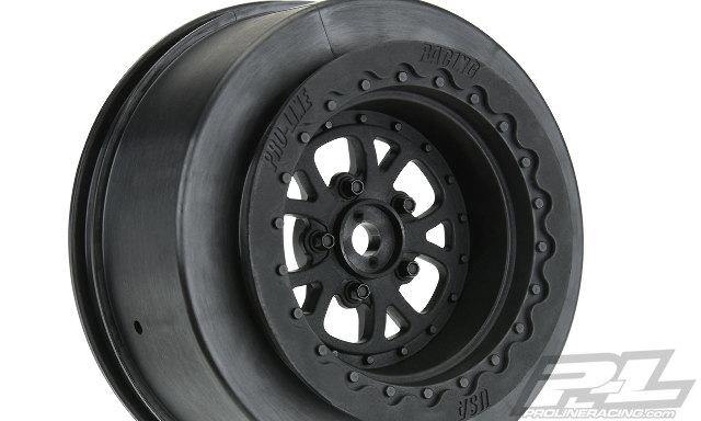 Pro Line Pomona Drag Spec 2.2"/3.0" Black Wheels 2776-03 - Excel RC