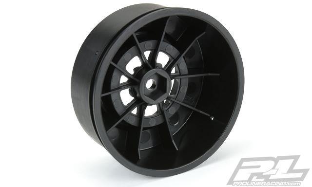 Pro Line Pomona Drag Spec 2.2"/3.0" Black Wheels 2776-03 - Excel RC