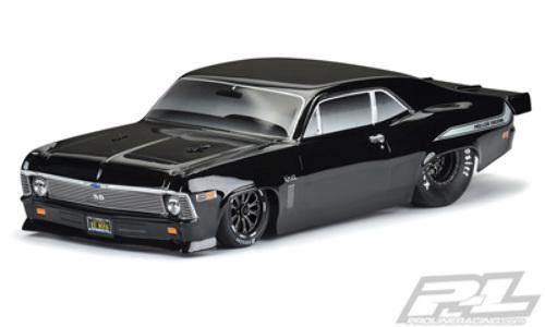 Pro-Line 1969 Chevrolet Nova Tough-Color (Black) Body - Excel RC