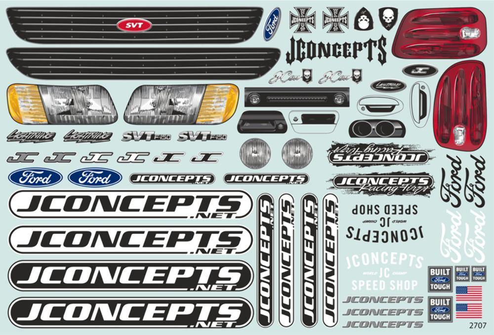 JConcepts 1999 Ford F-150 Lightning Street Eliminator Body (Clear) - Excel RC