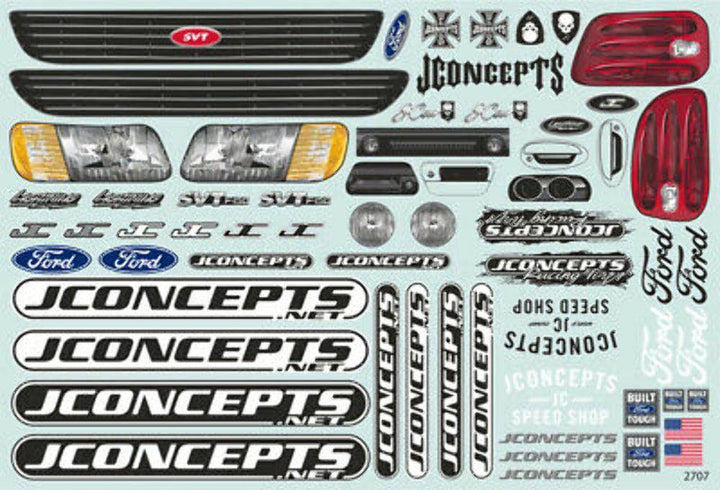 JConcepts 1999 Ford F-150 Lightning Street Eliminator Body (Clear) - Excel RC