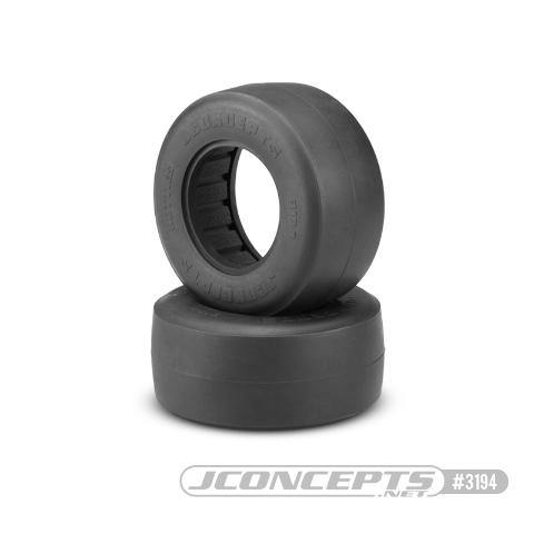 JConcepts Hotties Street Eliminator SCT Drag Racing Rear Tires (2) (Gold) - Excel RC